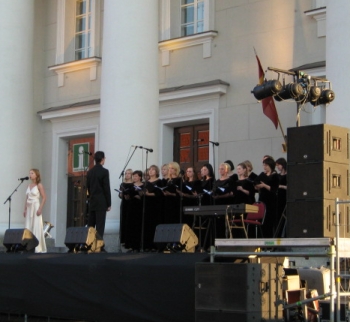 VU choro iniciatyva – Gruzijos palaikymo koncertas