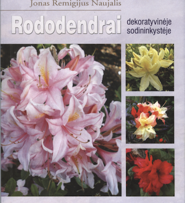 Knyga apie rododendrus