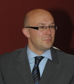 Dekanas pristato naujas studijų galimybes teisininkams. TF nuotr.