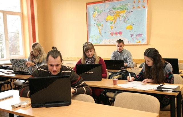 Ekspertai vertintoms Vilniaus universiteto studijų programoms skyrė labai aukštus įvertinimus. V. Markevičiaus nuotr.