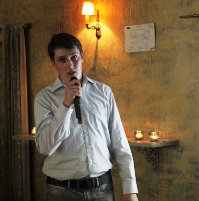 VU Tarptautinių santykių ir politikos mokslų instituto studentas Dovydas Skarolskis. A. M. Mackevič nuotr.