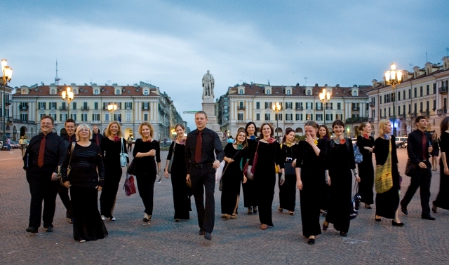 Choras „Pro musica“. R. Vaitekūno nuotr.