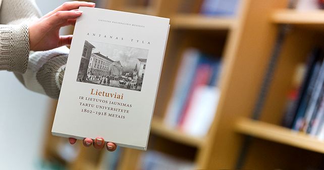 Antano Tylos monografija. E. Kurausko nuotr.