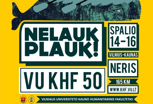 VU KHF jubiliejinė regata „Nelauk plauk“.