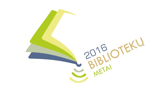 Bibliotekų metų logotipas